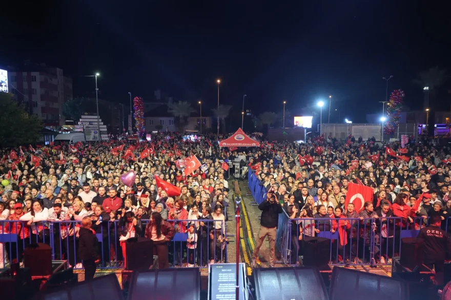 Muğla Dalaman’da Cumhuriyet Sevinci Zirveye Ulaştı